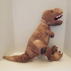 Jurassic World T Rex Plush Dinosaur Brown Tyrannosaurus T-Rex Raptor